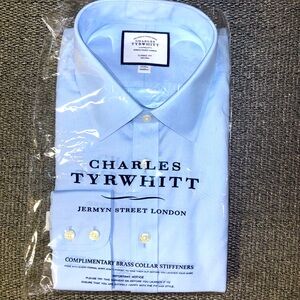 Charles Tyrwhitt Blue Shirt.  NWT.